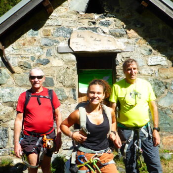 Via ferrata La CASCADE (1620 m) L’ Alpe du Grand Serre.