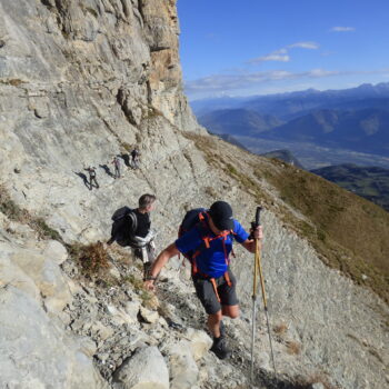 Dent de Crolles par le pas des terreaux