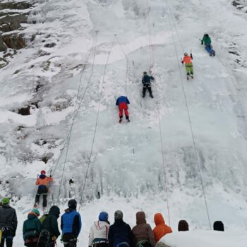 Initiation cascade de glace à l’Alpe d’Huez / Symphonie d’automne