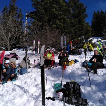 initiation ski de rando le Moucherotte